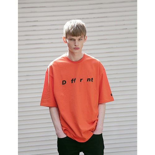 メスノウン(MASSNOUN) DIFFERENT REFLECTIVE OVER-FIT T-SHIRTS MSETS002-OR