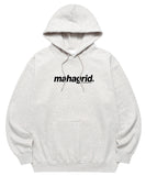 mahagrid (マハグリッド)  BASIC LOGO HOODIE [OATMEAL]