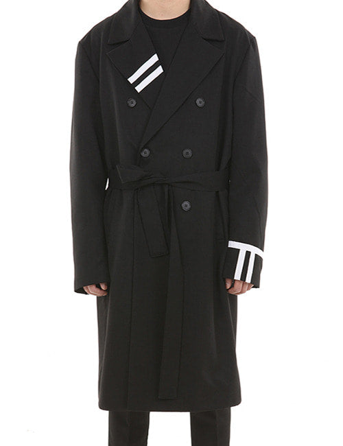 ランベルシオ(LANG VERSIO) 226 Line Double Lobe Trenchcoat
