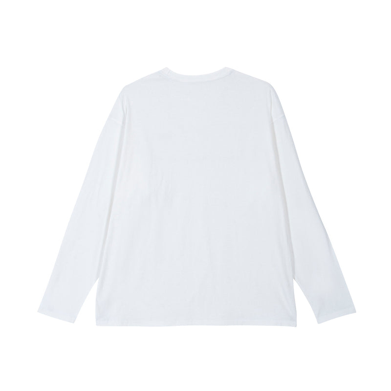 GRAFFITIONMIND(グラフィティオンマインド)         GRFT LONG SLEEVE TEE (WHITE)