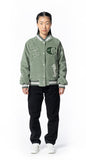 CHUNKY (チャンキー) LUCKY CORDUROY STADIUM JACKET_green