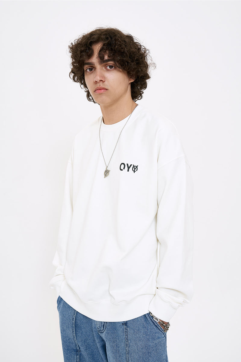 オーワイ(OY) EMBOSS LOGO MTM-WHITE