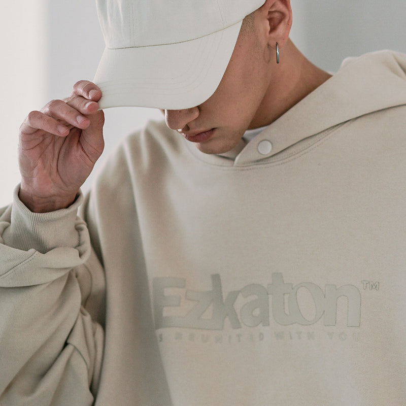 EZKATON (エズカートン)　Grow Hood Gray Beige JIHD6615