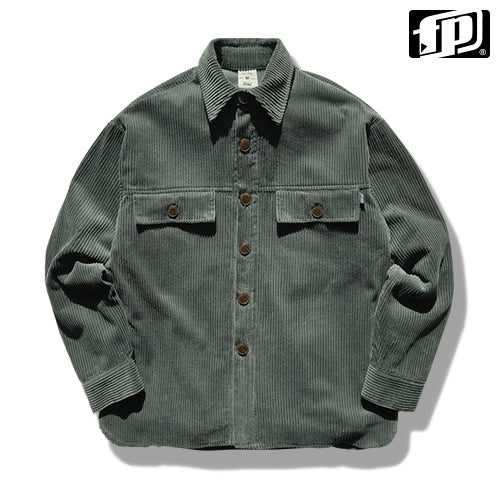 FEPL(ペプル) Corduroy flap pocket shirt SJLS1223