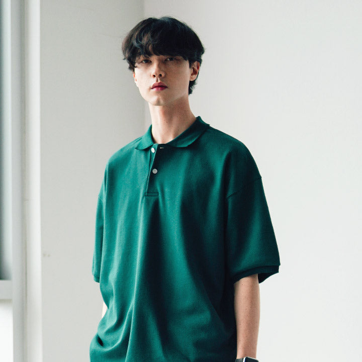 FEPL(ペプル) Comfort Polo T- shirts Deepgreen SJST1309
