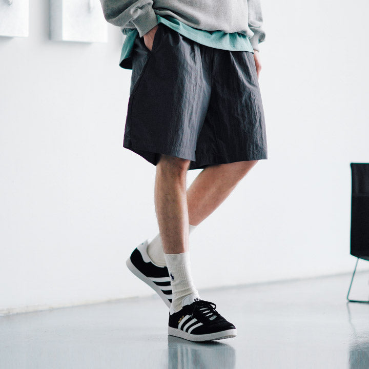 FEPL(ペプル) Daily Light Nylon Shorts charcoal KYSP1308