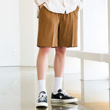 EZKATON (エズカートン)　Soft Basic Short Pants Brown SHSP6599