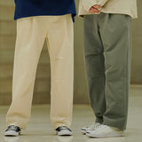 EZKATON (エズカートン)　4 types of pintuck wide cotton pants YMLP6577