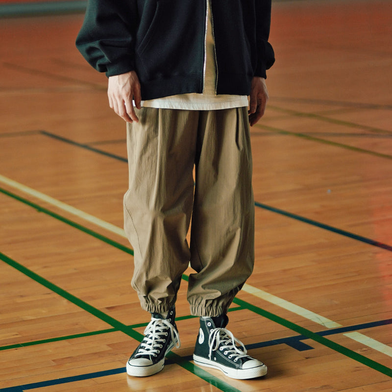 FEPL(ペプル) Fine solid balloon jogger pants khakibeige KYLP1322