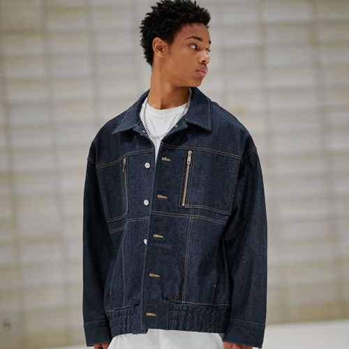 EZKATON (エズカートン)　EZ Multi-Chain Denim Jacket 2 Types LMOT6557