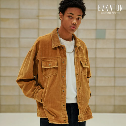 EZKATON (エズカートン)　Damage corduroy jacket 5 types JEOT6538