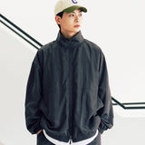 FEPL(ペプル) Luster two-way wind zip up charcoal KYOT1321