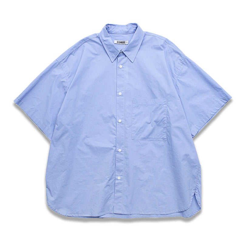 Q CUMBERS (キューカンバース) CITY GUY H/S SHIRT / Sax blue