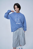 オーワイ(OY) TWIN ODOLLY LONG SLEEVE-PAUL BLUE