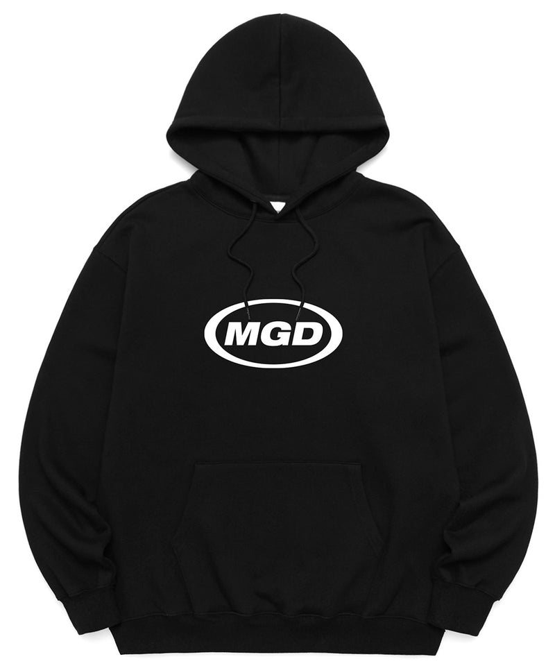 mahagrid (マハグリッド) MGD OVAL LOGO HOODIE [BLACK]