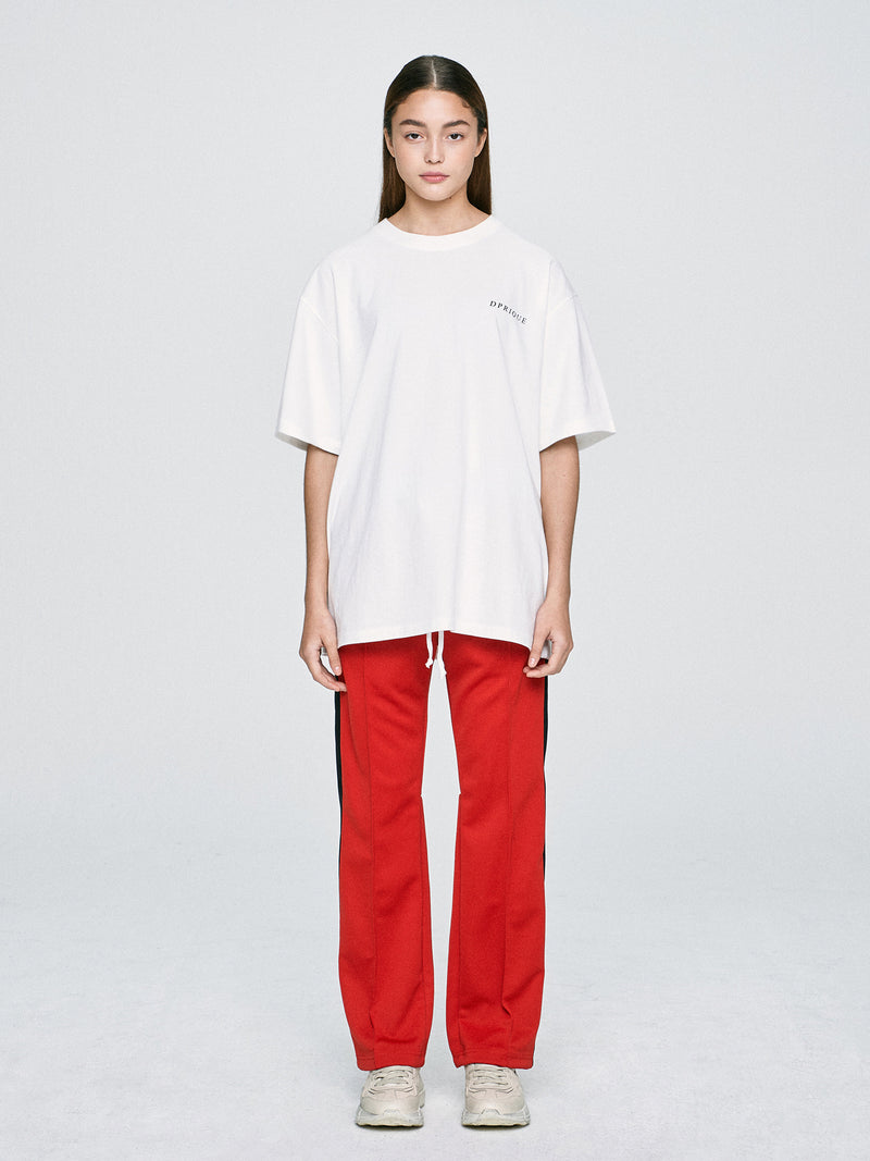 ディープリーク(DPRIQUE)   TRACK PANTS - RED/BLACK