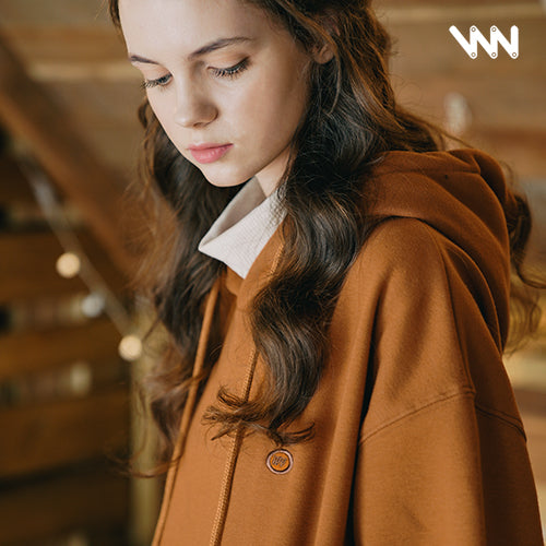 ダブルユーブイプロジェクト(WV PROJECT) CLAY HALFNECK HOOD CAMEL MJHD7316