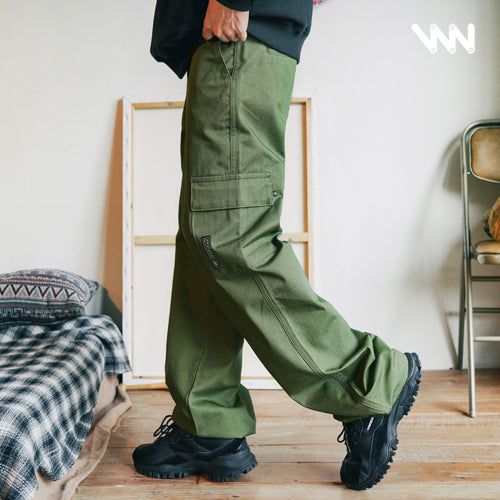 ダブルユーブイプロジェクト(WV PROJECT)WIDE CHINO PANTS KHAKI CRLP7330