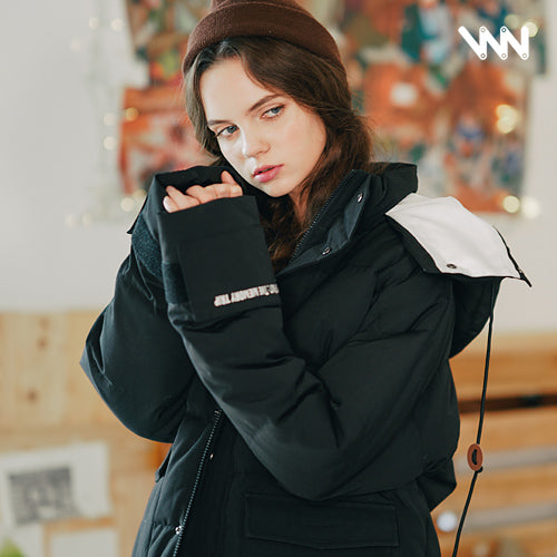 ダブルユーブイプロジェクト(WV PROJECT) LOS GOOSE DOWN PADDING BLACK KHOT7333