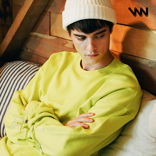 ダブルユーブイプロジェクト(WV PROJECT) Towner Longsleeve T-shirt lime CJLT7335