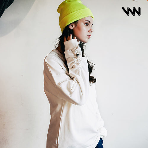 ダブルユーブイプロジェクト(WV PROJECT) Towner Longsleeve T-shirt ivory CJLT7335