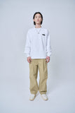 オーワイ(OY) TEXT FLOWER LONG SLEEVE-WHITE