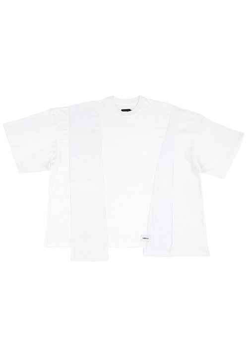 アジョバイアジョ（AJOBYAJO)  Oversized Mixed T-Shirt [White]