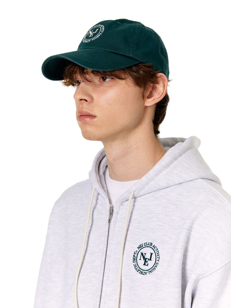 ネイキドニス(NEIKIDNIS) CLUB LOGO BALL CAP / DEEP GREEN