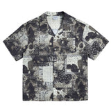 アクメドラビ(acme' de la vie)PAISLEY SHIRTS BLACK