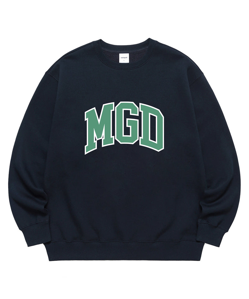 mahagrid (マハグリッド)  MGD COLLEGE SWEATSHIRT [NAVY]