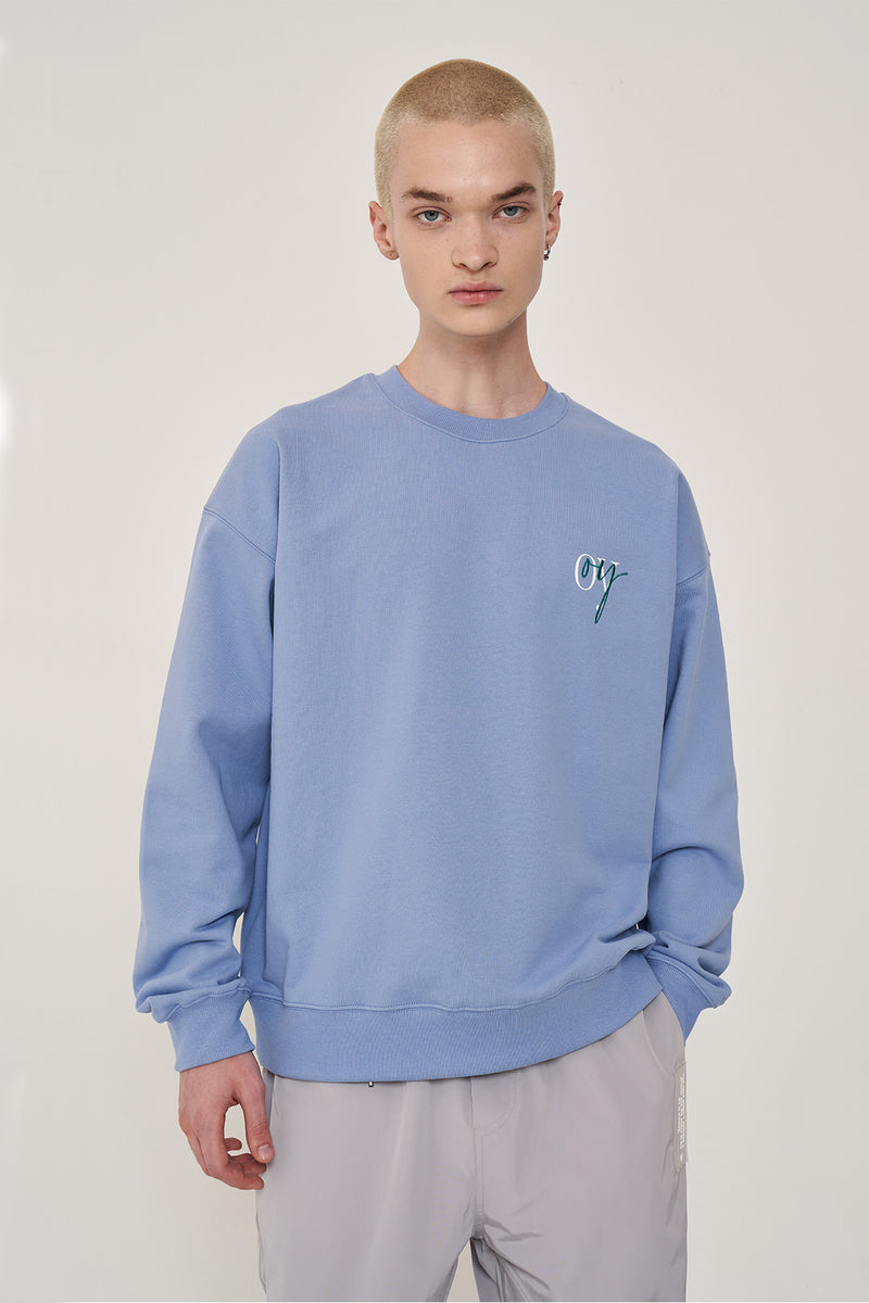 オーワイ(OY) LETTERING LOGO MTM-PAUL BLUE