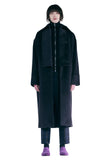 レイブレス(LABELESS)  BLACK LONG LAPEL COAT