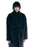 レイブレス(LABELESS)  BLACK LONG LAPEL COAT