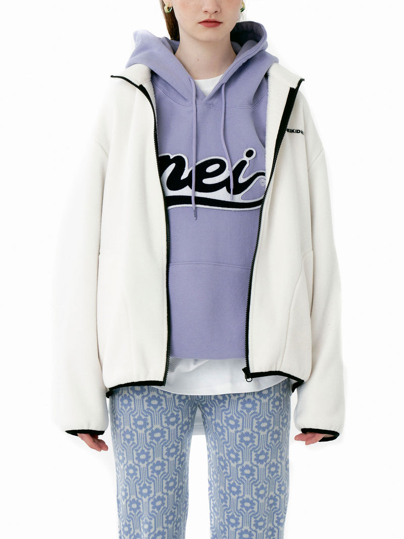 ネイキドニス(NEIKIDNIS) FLEECE WARM ZIP-UP JACKET / IVORY