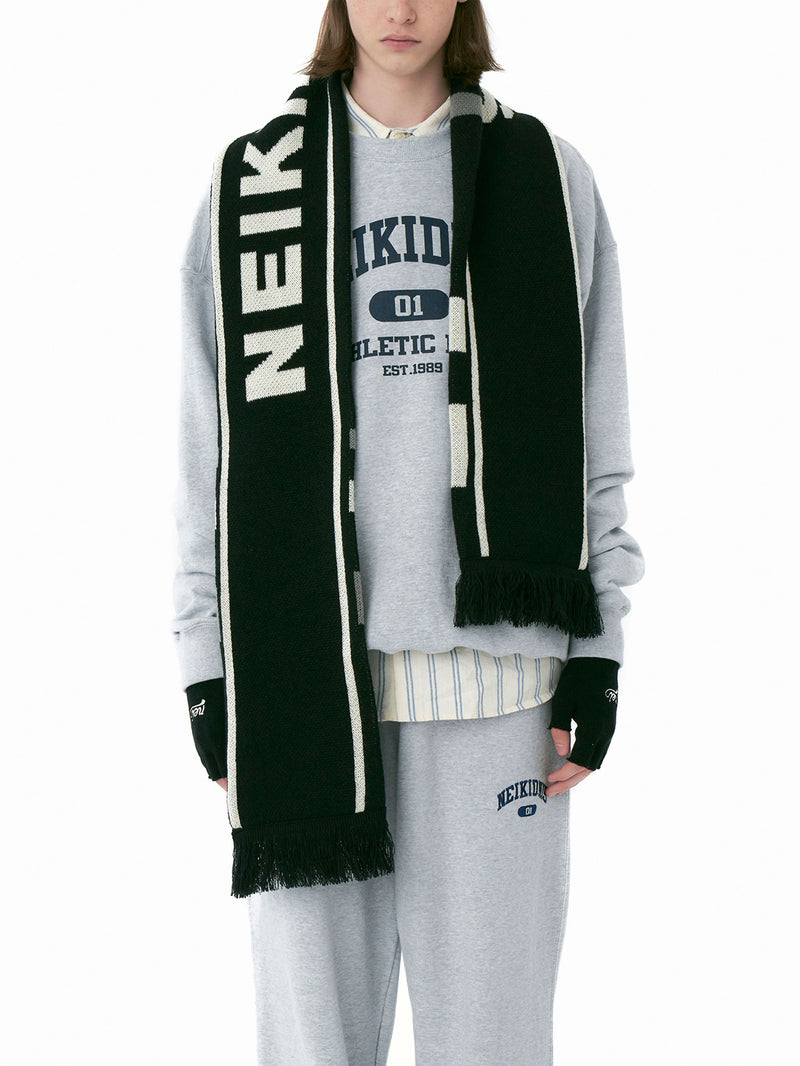 ネイキドニス(NEIKIDNIS) VARSITY SWEAT SHIRTS / LIGHT MELANGE