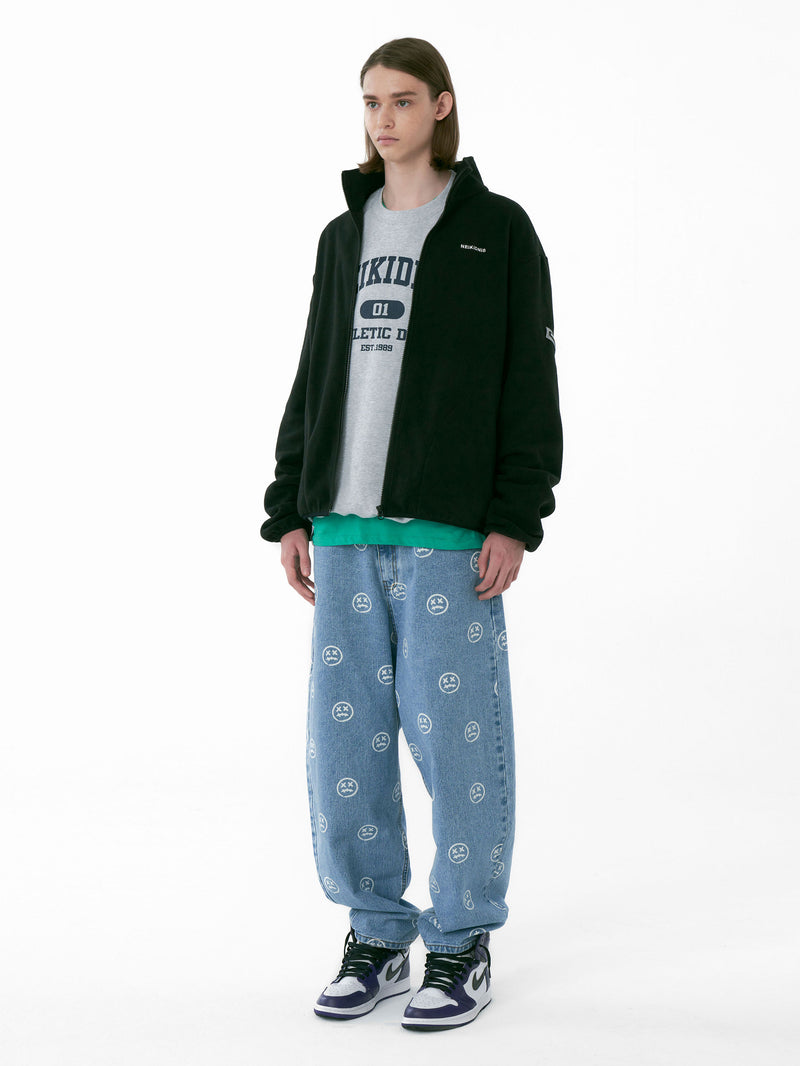 ネイキドニス(NEIKIDNIS) FLEECE WARM ZIP-UP JACKET / BLACK