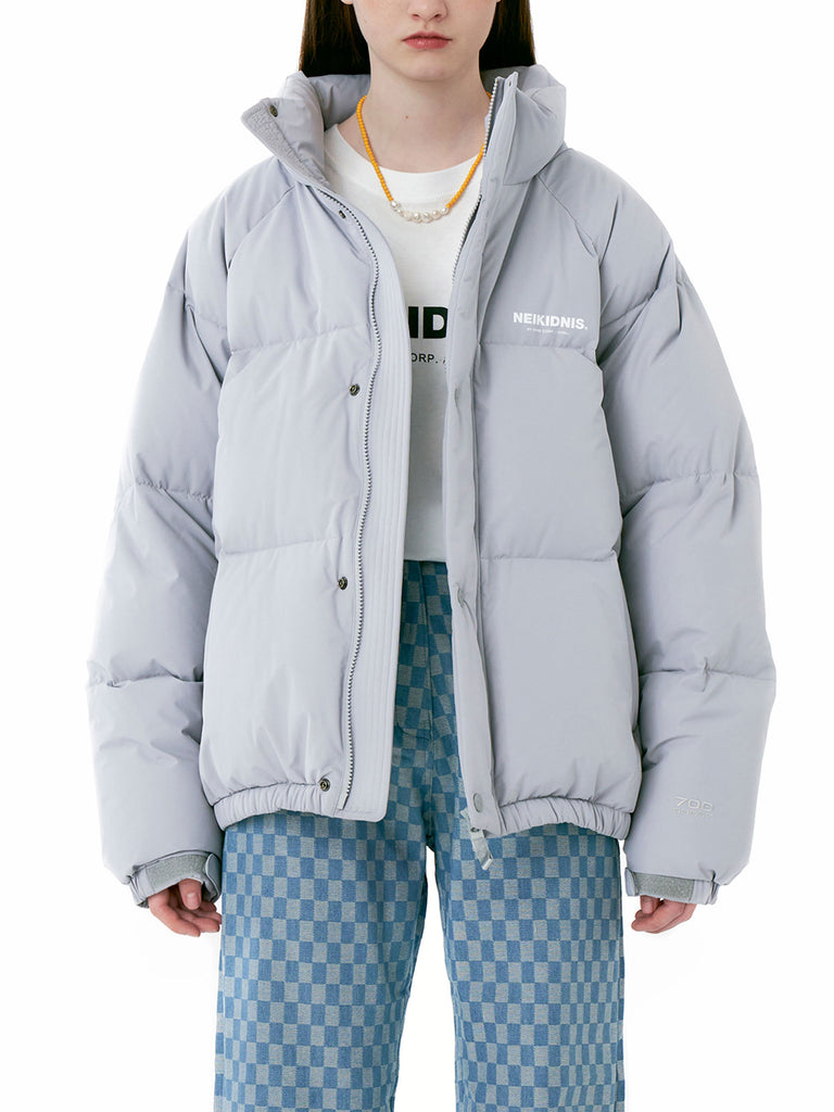 ネイキドニス(NEIKIDNIS) WARM AIR RDS GOOSE DOWN PUFFER / MINERAL GRAY