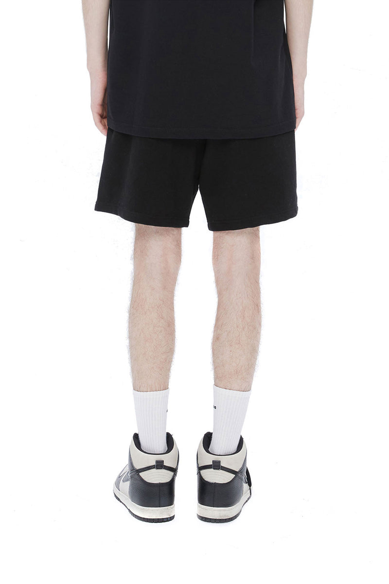 ネイキドニス(NEIKIDNIS) BASIC LOGO SWEAT SHORTS / BLACK