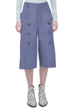 レイブレス(LABELESS) LIGHT BLUE TRENCH ANKLE PANT