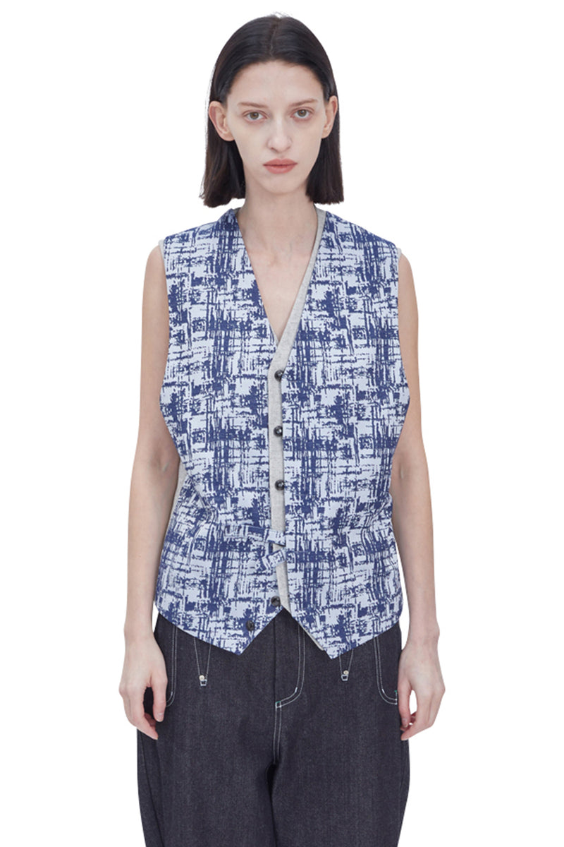 レイブレス(LABELESS) FRONT TO BACK VEST