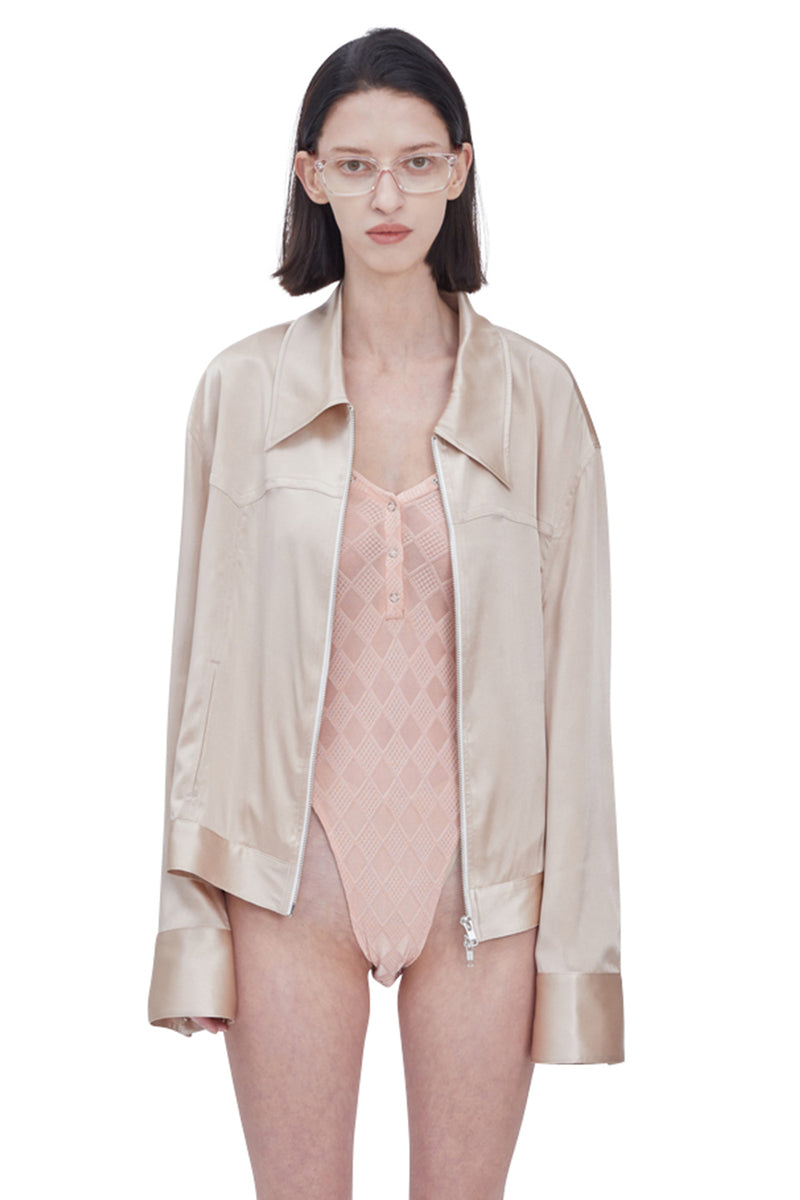 レイブレス(LABELESS) PINK CLASSY WESTERN BLOUSON