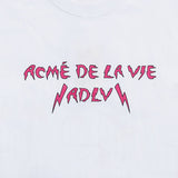 アクメドラビ(acme' de la vie) [ADLV X SIMPSONS] SKATEBOARD BART SHORT SLEEVE T-SHIRT WHITE