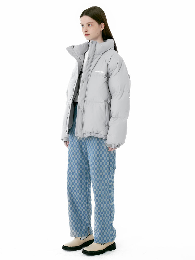 ネイキドニス(NEIKIDNIS) WARM AIR RDS GOOSE DOWN PUFFER / MINERAL GRAY