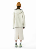 ネイキドニス(NEIKIDNIS) REVERSIBLE POLAR FLEECE JACKET / IVORY