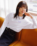 デイライフ(Daylife)  Signature Logo Long Sleeve (White)