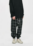 ディープリーク(DPRIQUE)   CHECK JOGGER PANTS - BLACK