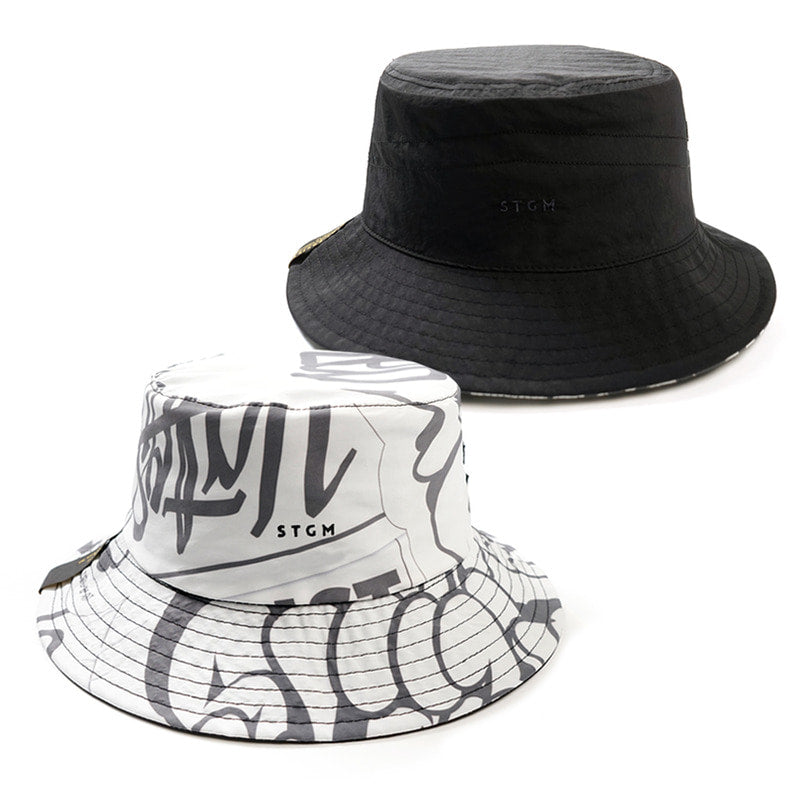 STIGMA(スティグマ)  21 GRAFFITI REVERSIBLE BUCKET HAT WHITE MULTI