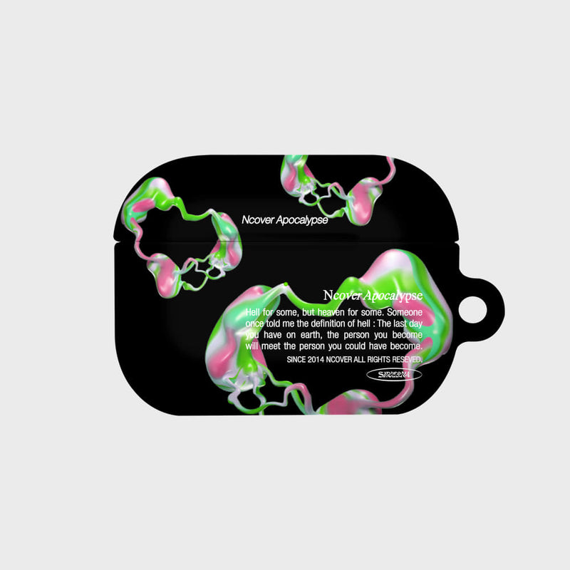 NCOVER（エンカバー）CELL TEXT-BLACK(AirPods PRO HARD)