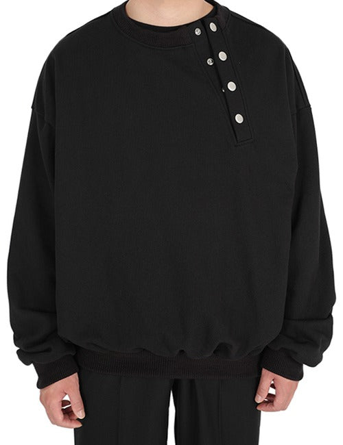 ランベルシオ(LANG VERSIO) 315 Slit Snap Sweatshirt