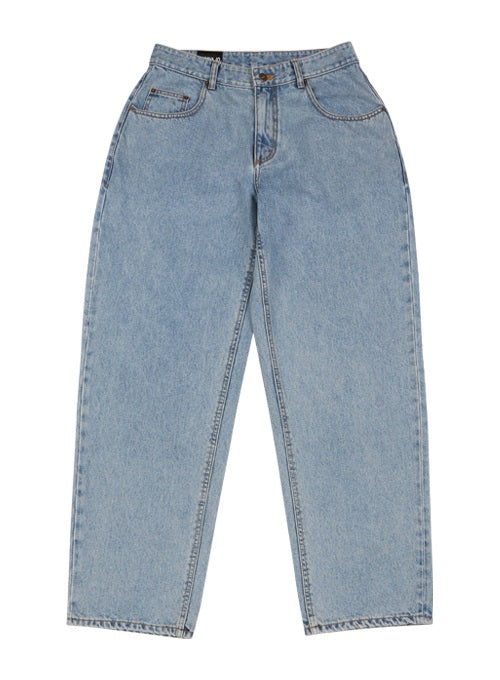 アジョバイアジョ(AJOBYAJO)  Washed Baggy Jeans [Blue]